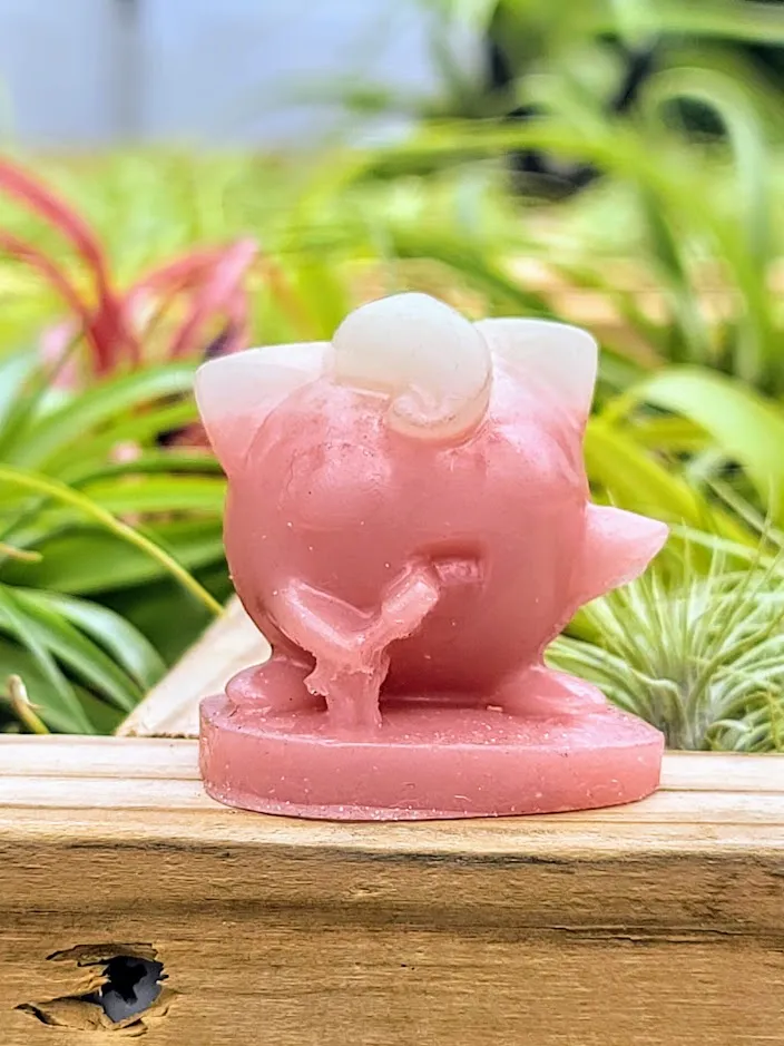 Jiggly Puff Pokemon Luminous Carving