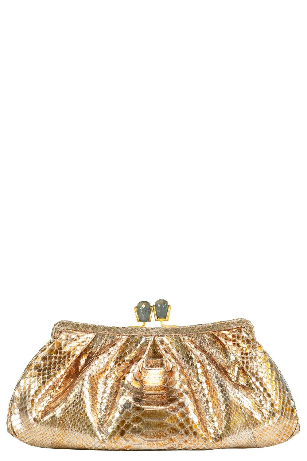 Kisslock Clutch - Rose Gold