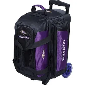 KR NFL Double Roller Baltimore Ravens Bowling Bag