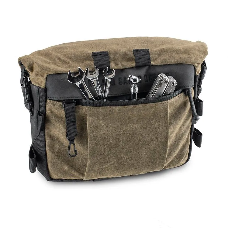 Kriega Roam Handlebar Bag - Black/Ranger