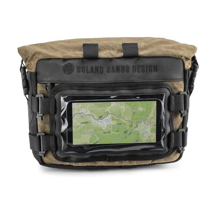 Kriega Roam Handlebar Bag - Black/Ranger