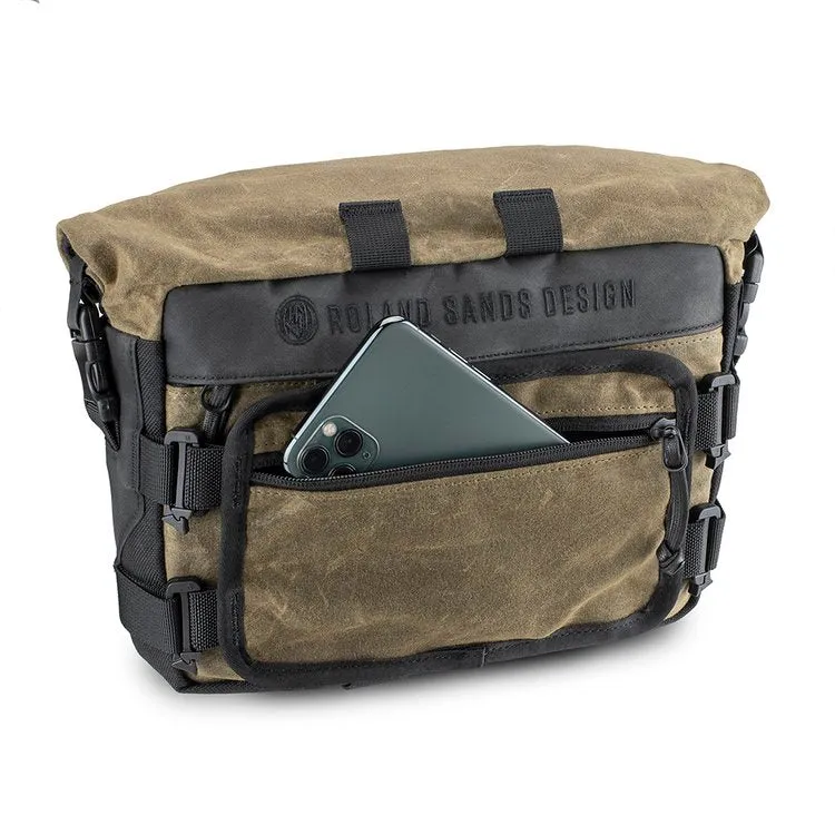 Kriega Roam Handlebar Bag - Black/Ranger