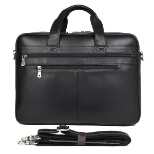 Leather Handbag Briefcase Napa Men's Real-leather Bag