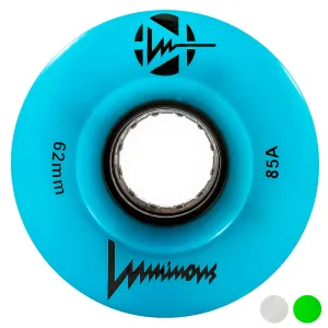 Luminous 62mm LED Glow Light Up Quad Wheels - 4 pack