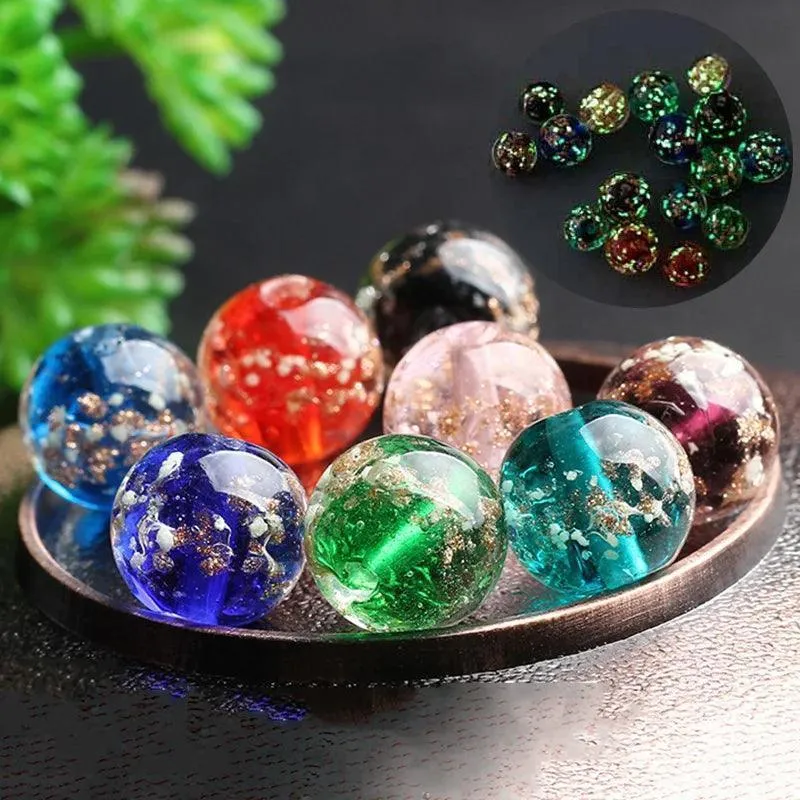 Luminous Glass Beads Set: Elevate Your Jewelry Designs with Handmade Charm