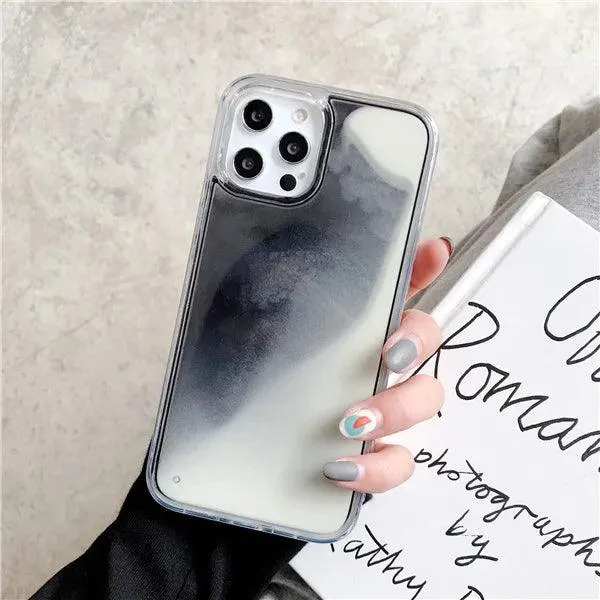 Luminous Luxury Sand Phone Case for iPhone 1