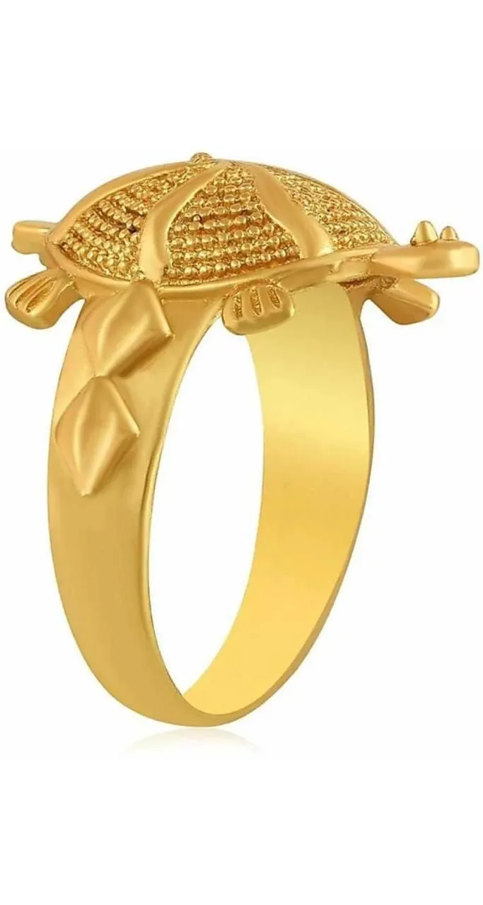 Luxurious Gold Plated Ring For Men