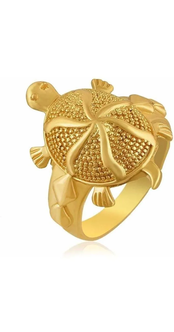 Luxurious Gold Plated Ring For Men