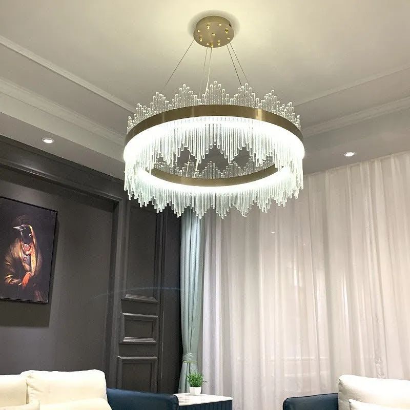 Luxurious Large Crystal Chandelier