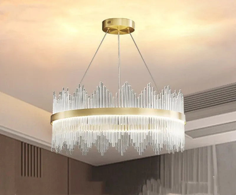 Luxurious Large Crystal Chandelier