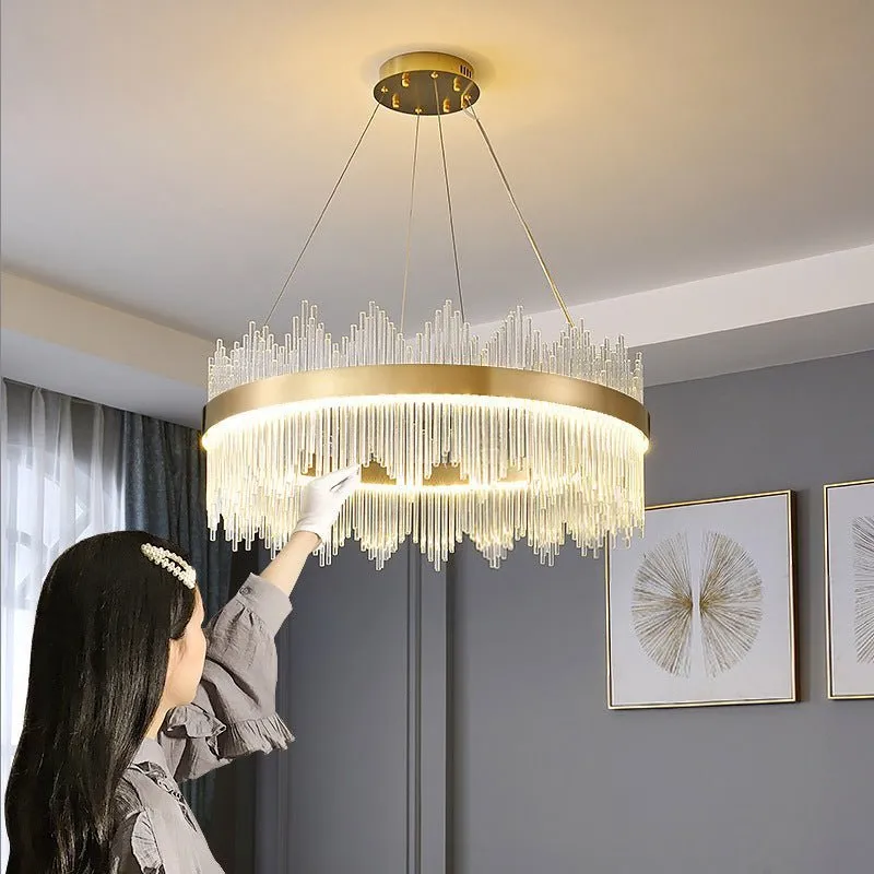 Luxurious Large Crystal Chandelier