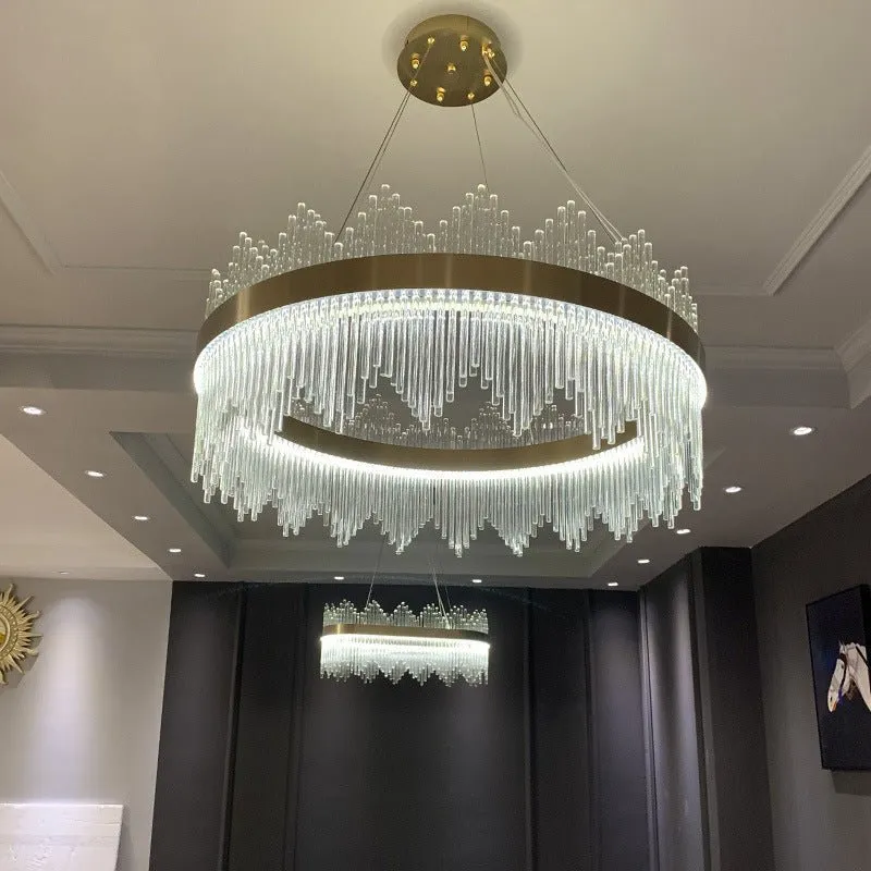 Luxurious Large Crystal Chandelier