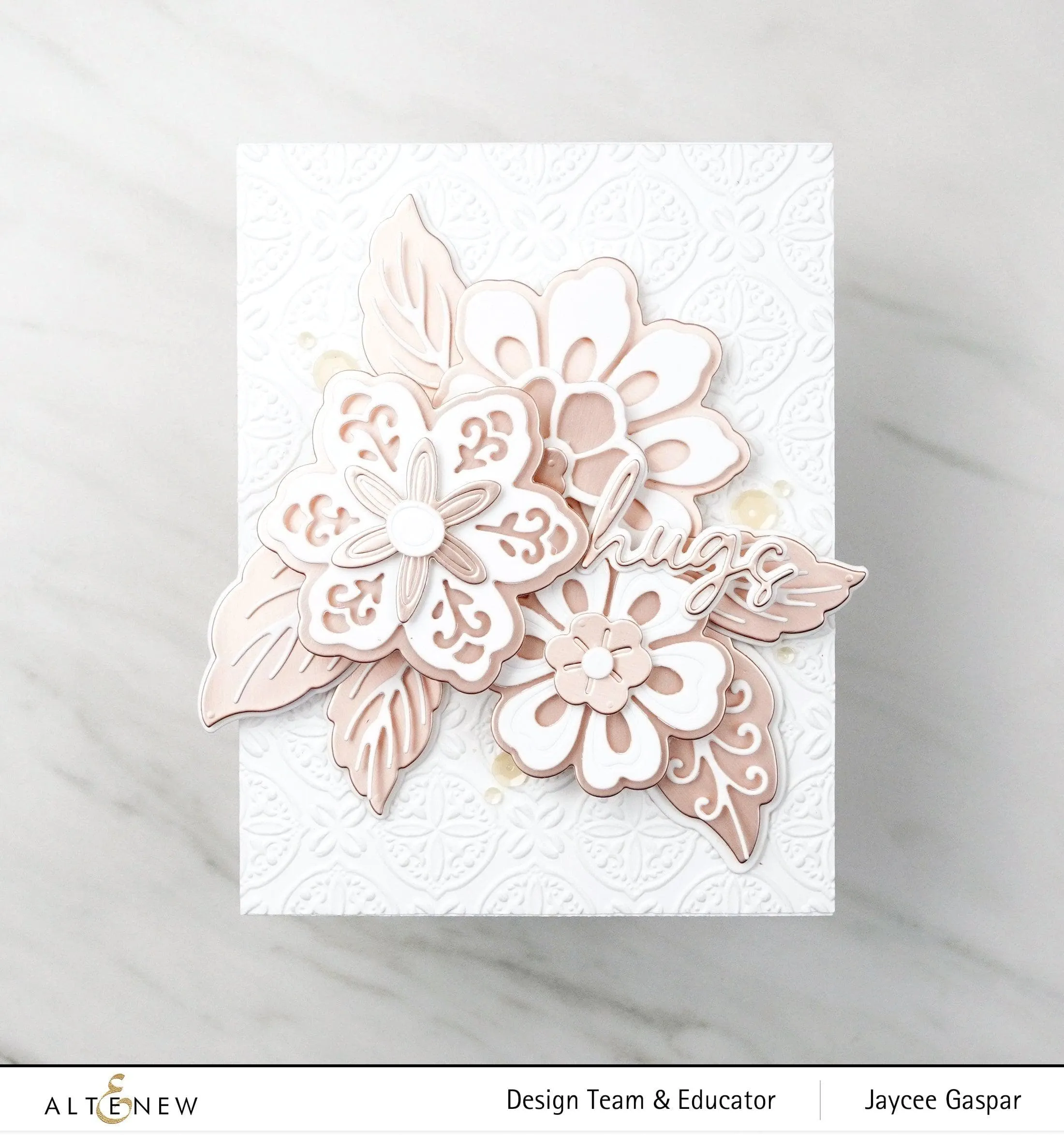 Luxurious Motifs 3D Embossing Folder