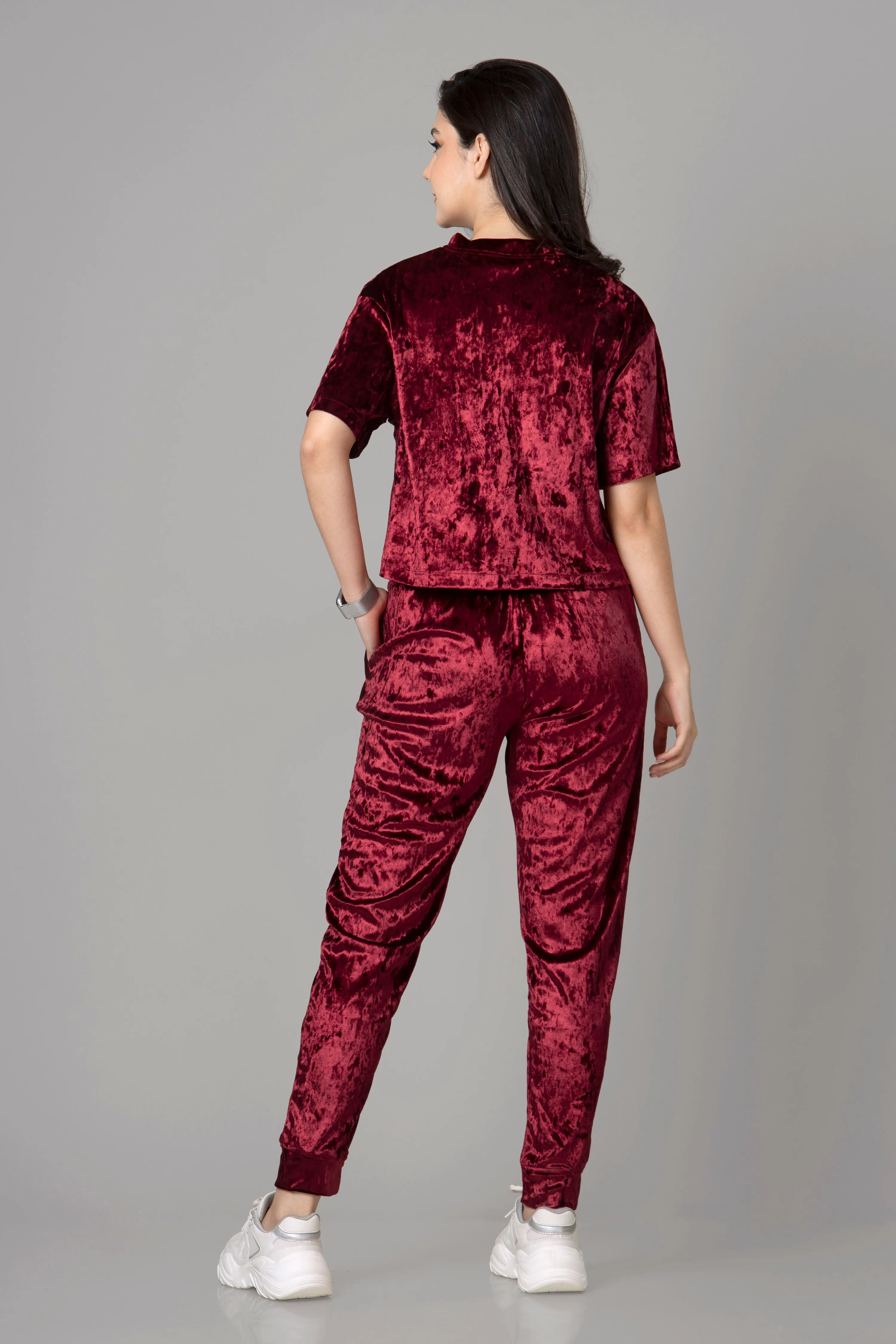 Luxurious Velvet Co-Ord Set For Women