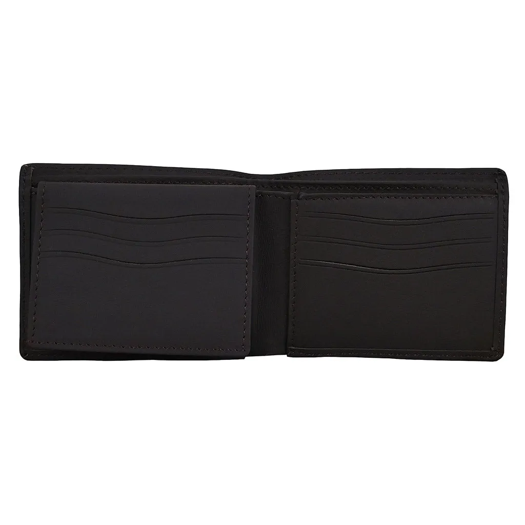 Luxury Leather Wallet Dark Dilemma Brown