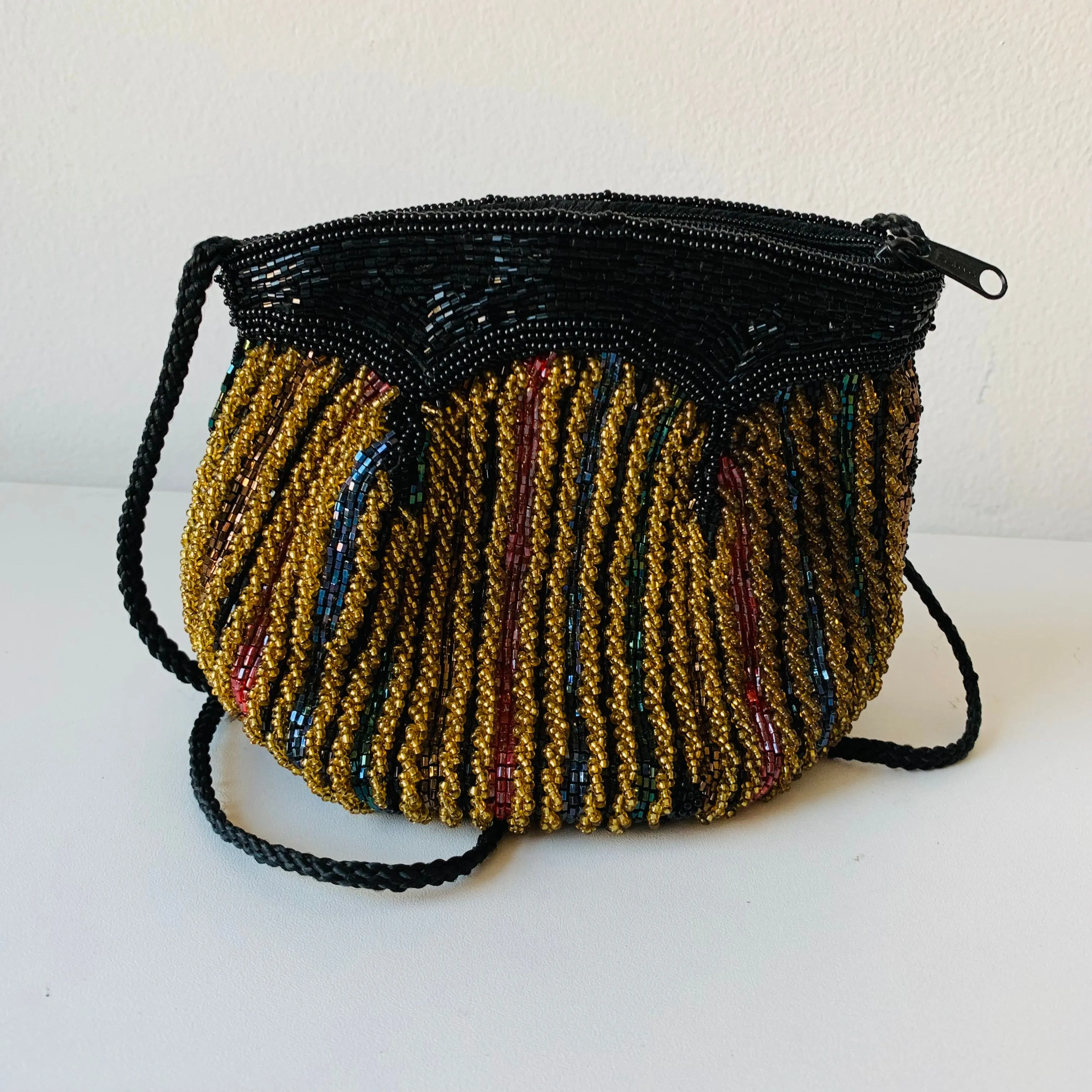 Magid Vintage Beaded Evening Bag/Crossbody