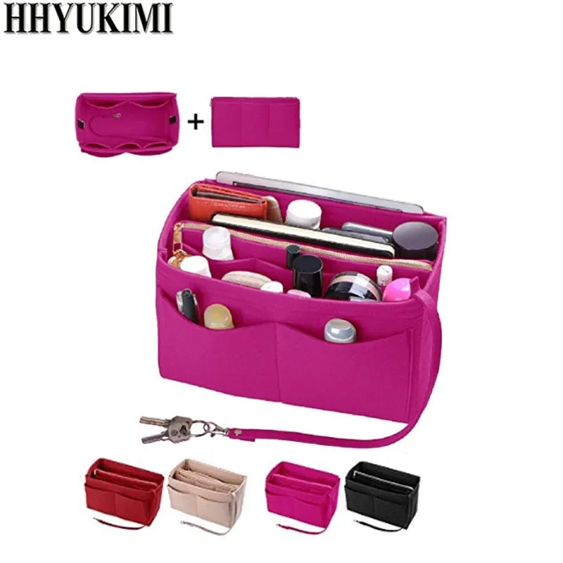 Makeup Organizer Bag that can easily organize and find all your essentials in one place!