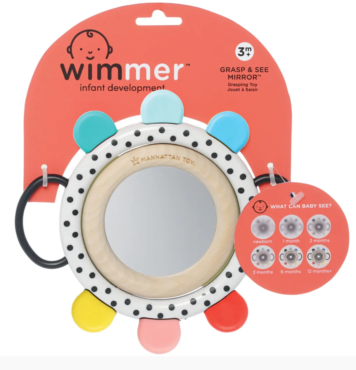 Manhattan Toy® Wimmer Grasp & See Mirror