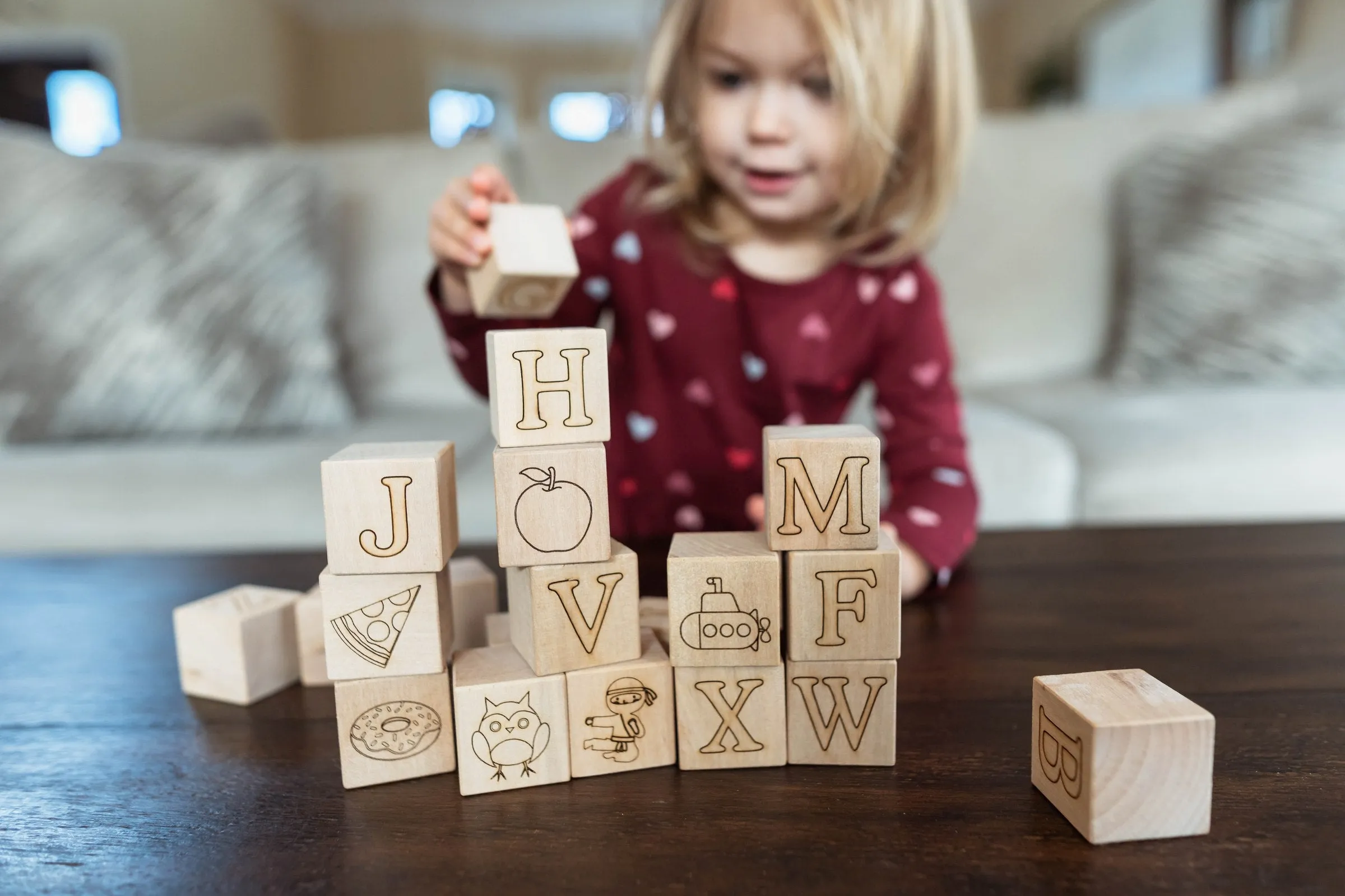 Maple ABC Block Set