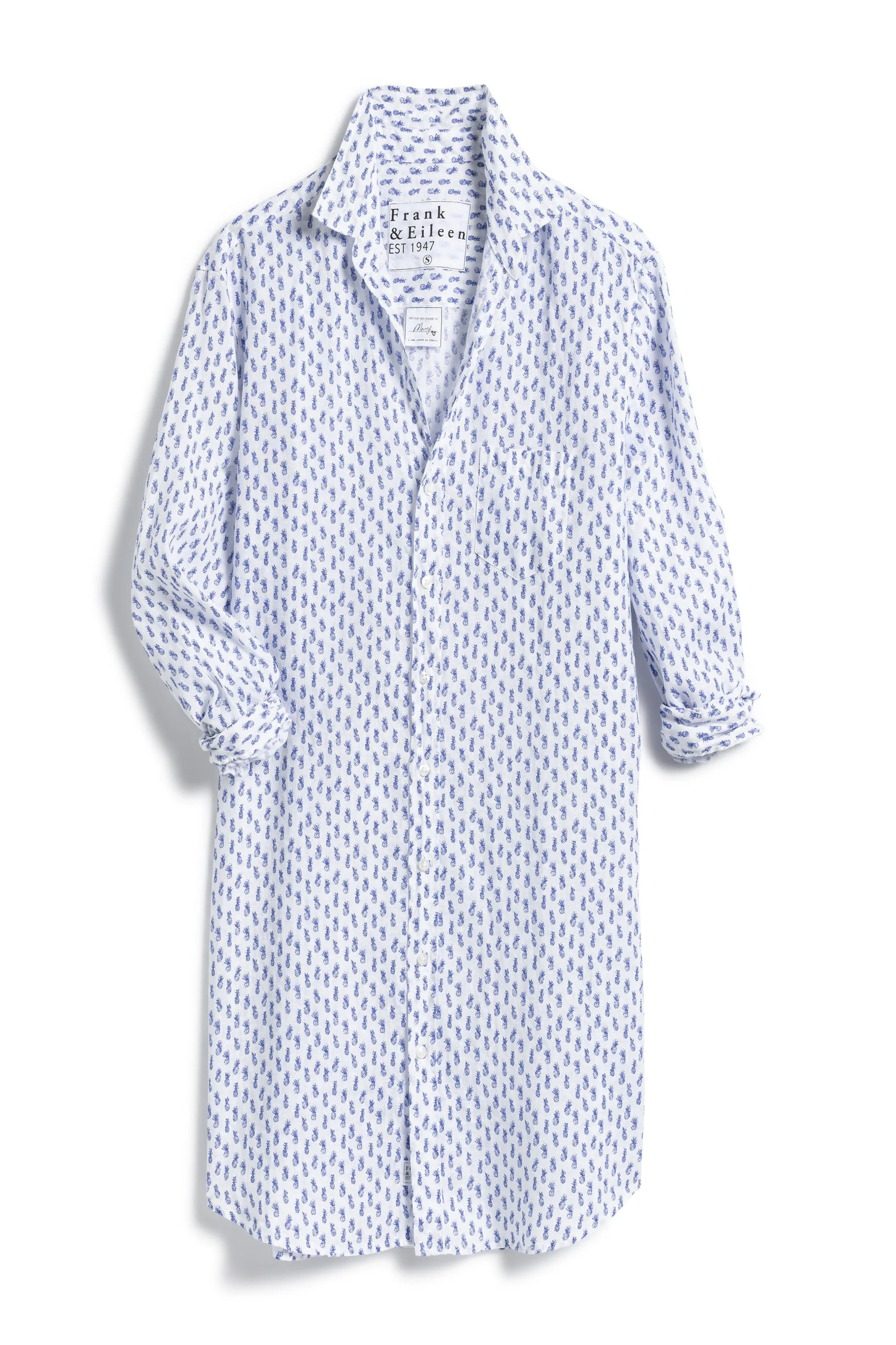 MARY WOVEN BUTTON UP