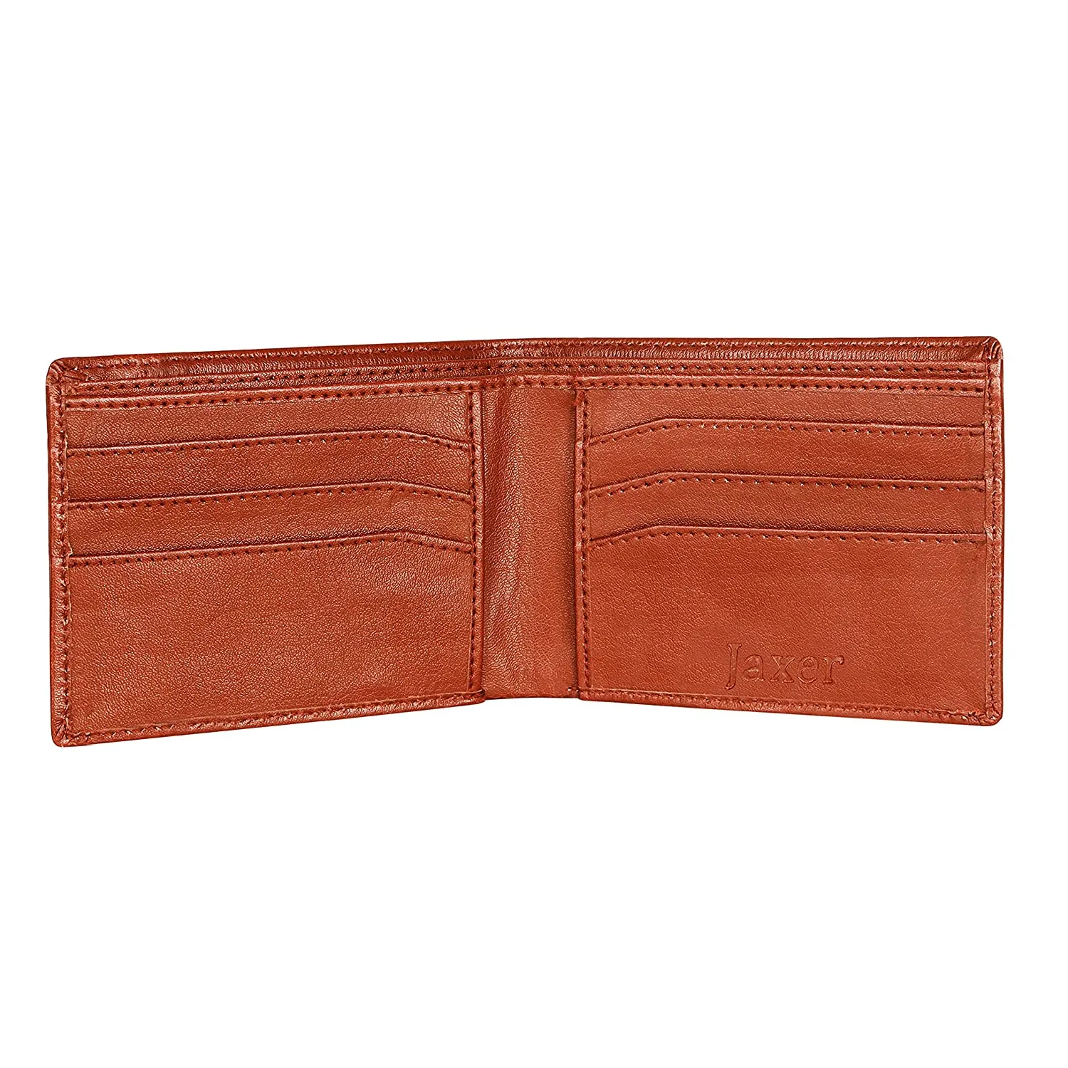 Men Casual, Formal Tan Artificial Leather Wallet  (6 Card Slots)