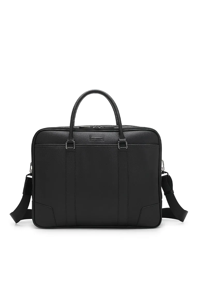 Men's Leather Laptop Bag / Messenger Bag - VVJ 10001