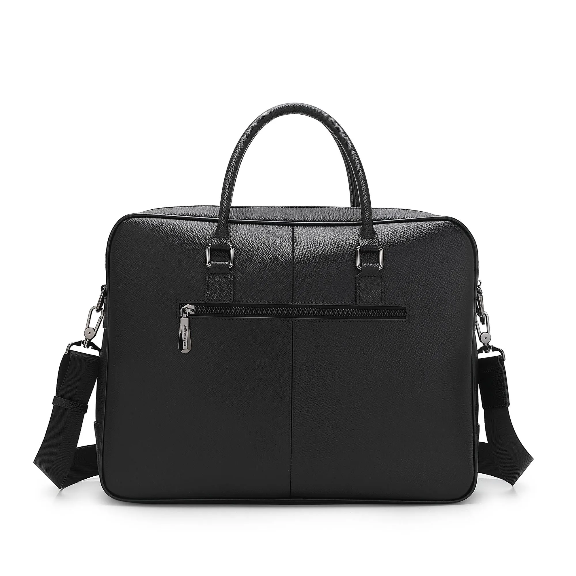 Men's Leather Laptop Bag / Messenger Bag - VVJ 10001