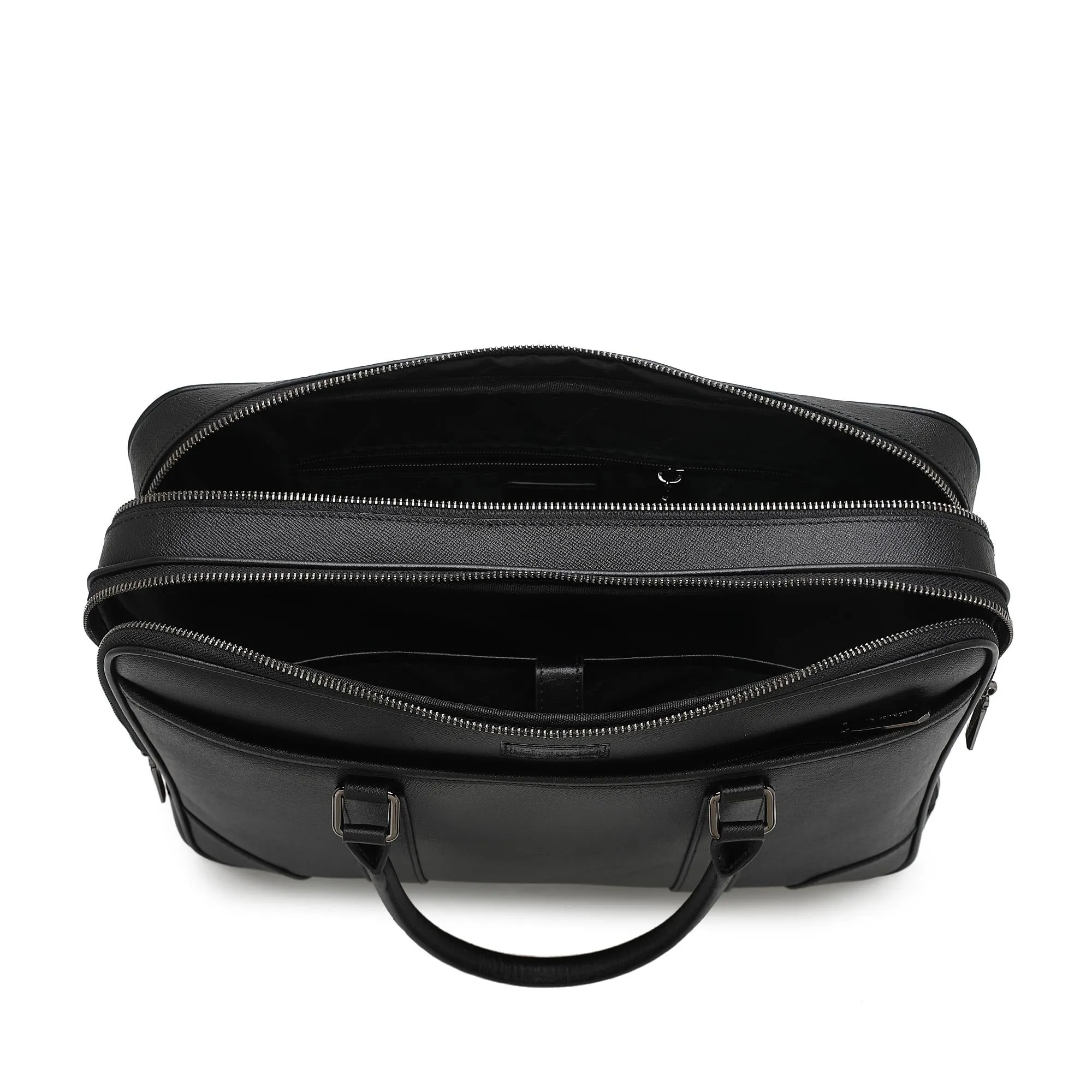 Men's Leather Laptop Bag / Messenger Bag - VVJ 10001