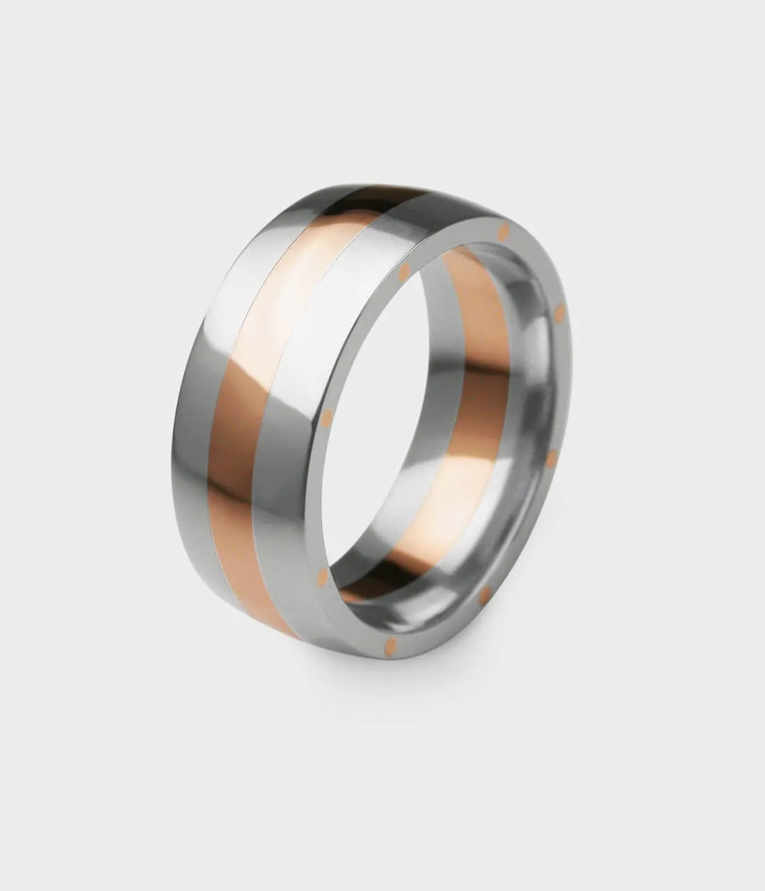 Metal Geo Ellipse Wide Ring