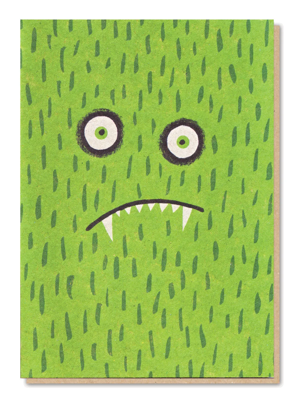 Miserable Green Monster Card