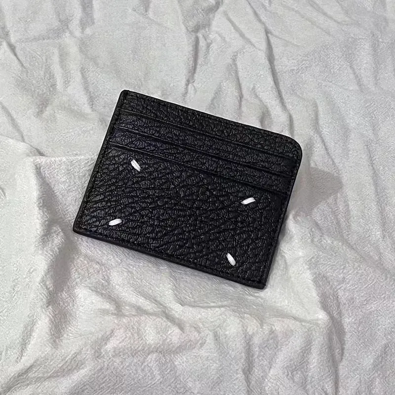 Mmm Style 22ss First Layer Cowhide Multi-Card-Slot Coin Purse HOTan and NEWn Men's and Women's Same Card Bag Fashion Simple Wallet