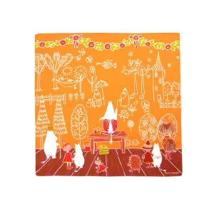 Moomin Handkerchief - Wallpaper/Orange