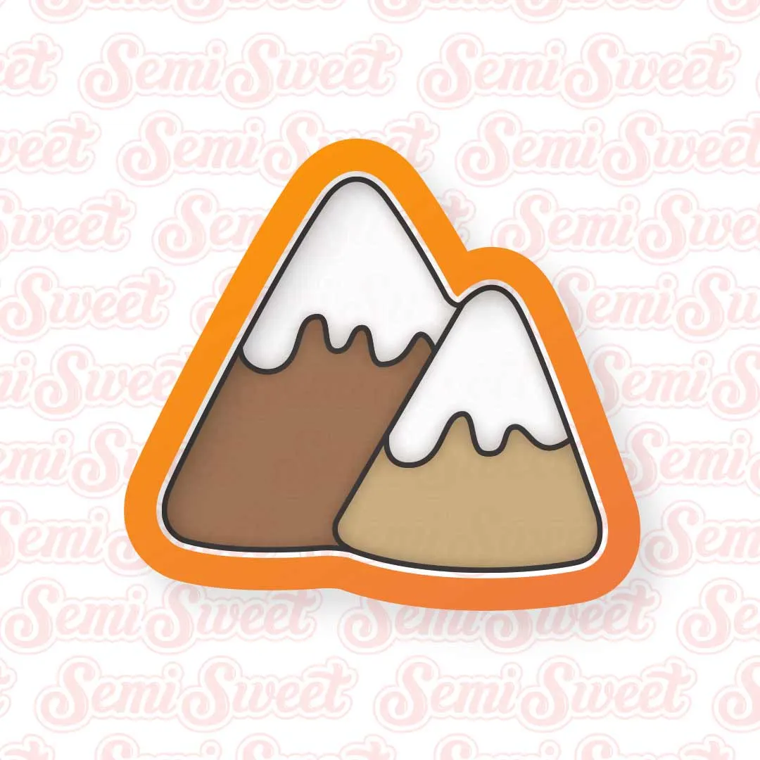 Mountain Range Cookie Cutter