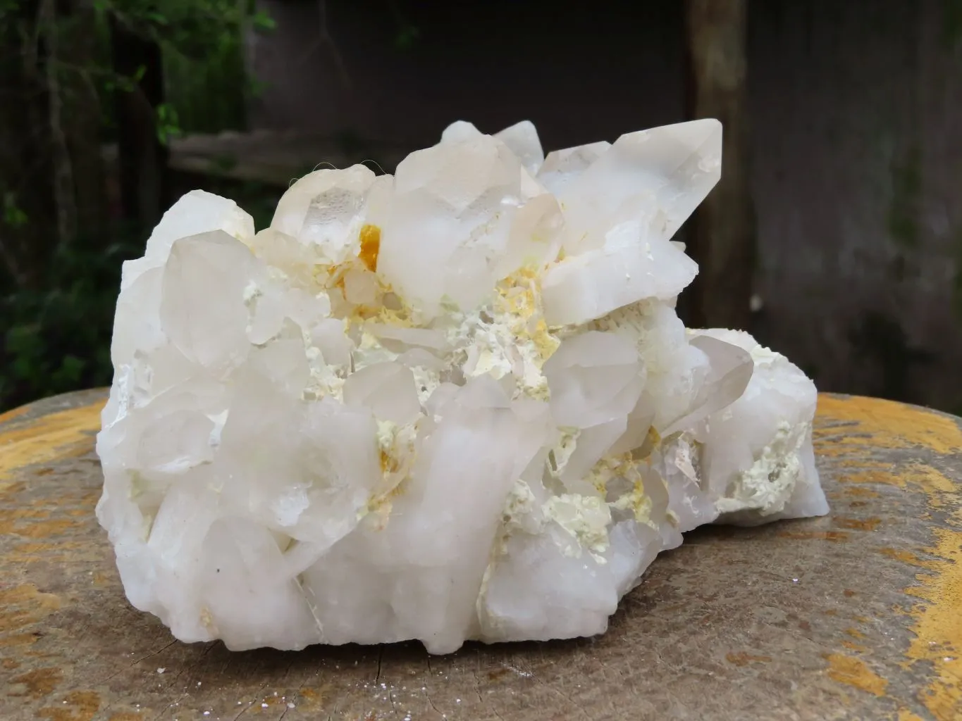 Natural Clear Madagascar Quartz Cluster x 1 From Madagascar