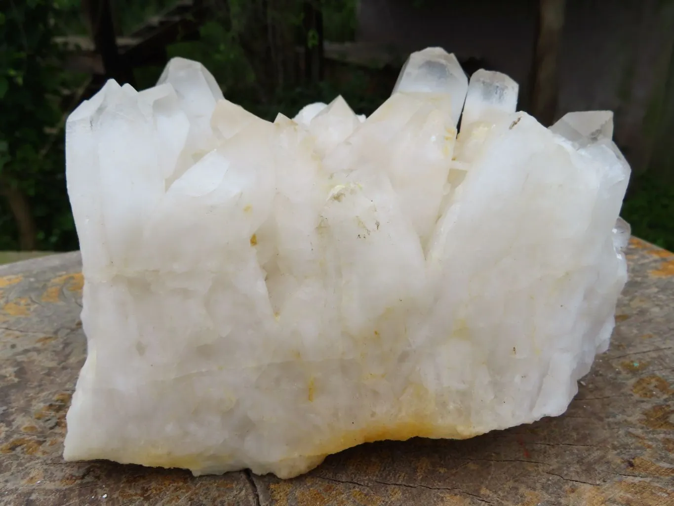 Natural Clear Madagascar Quartz Cluster x 1 From Madagascar