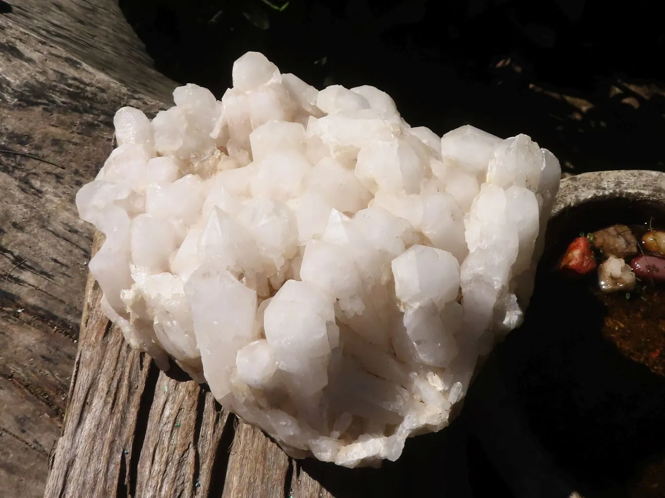 Natural Extra Large Candle Quartz Cluster  x 1 From Madagascar