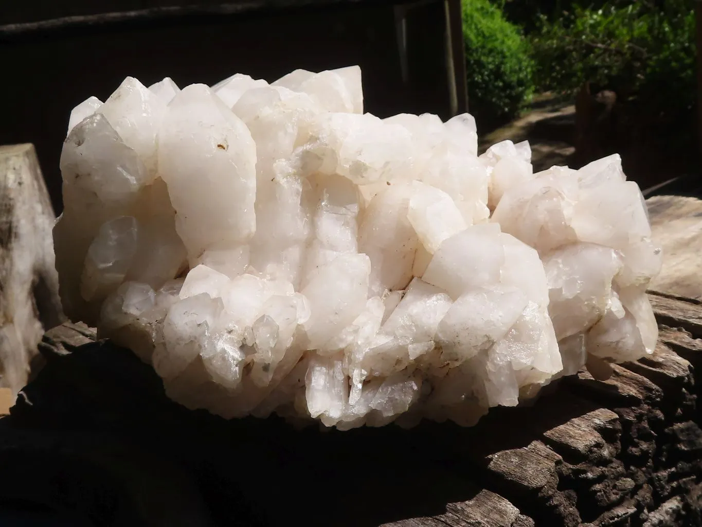 Natural Extra Large Candle Quartz Cluster  x 1 From Madagascar