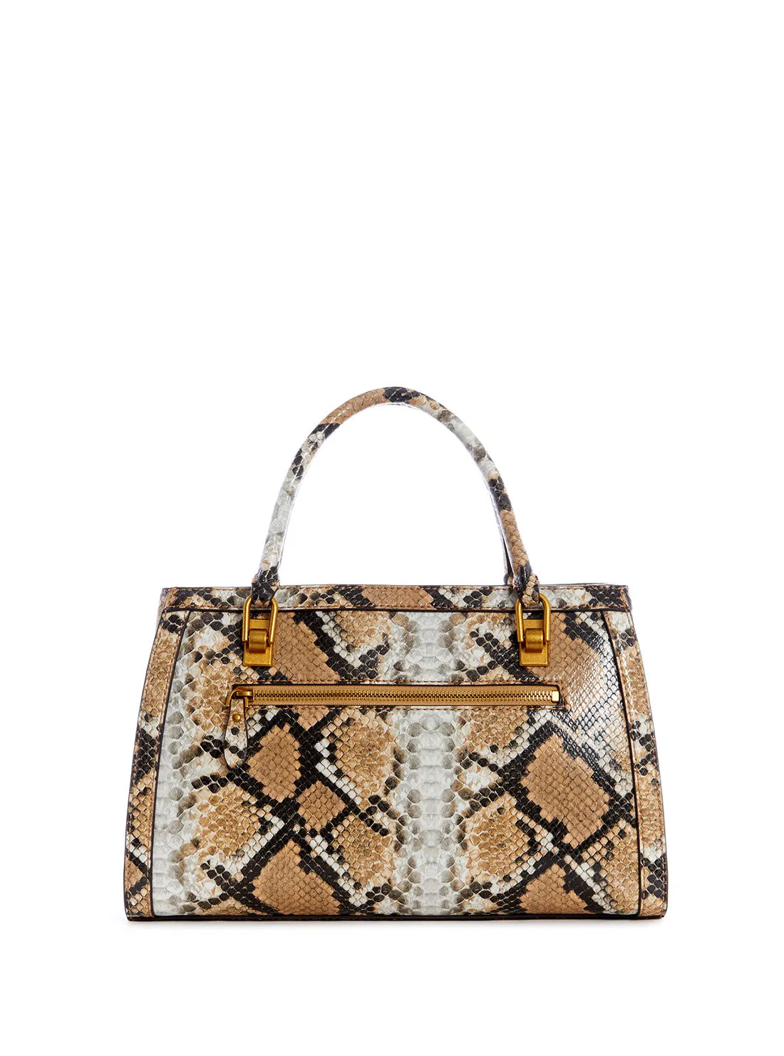 Natural Python Abey Girlfriend Satchel