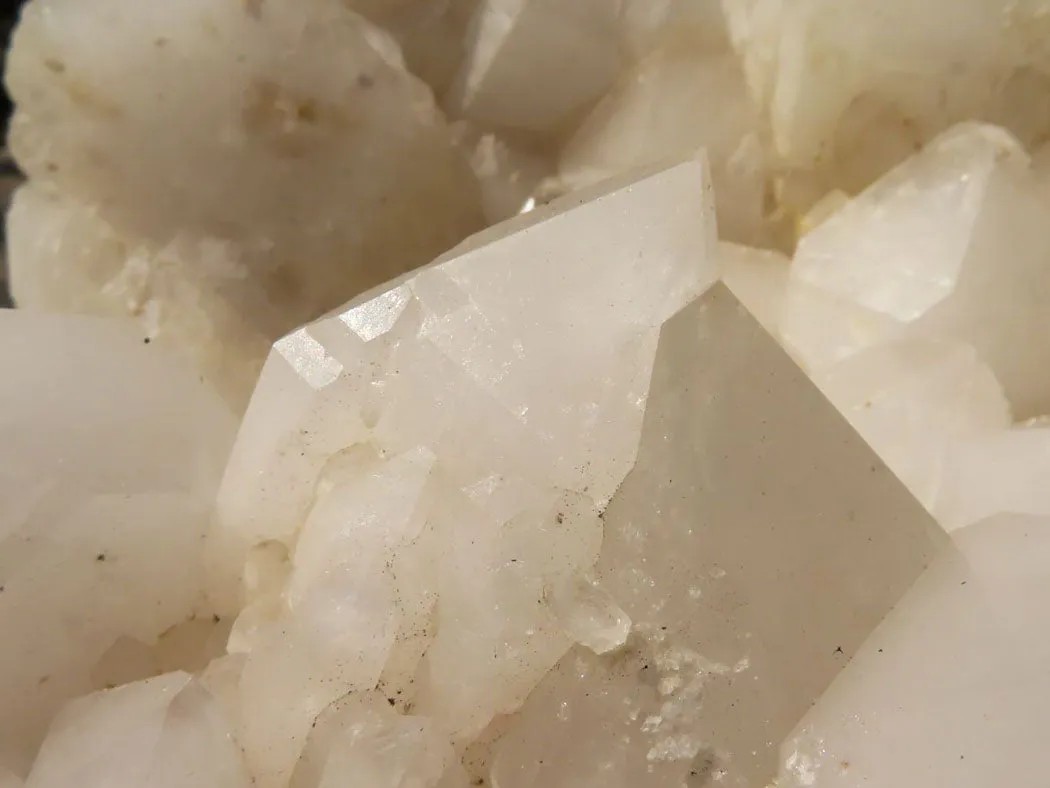 Natural Stunning Large White Quartz Cluster  x 1 From Mandrosonoro, Madagascar