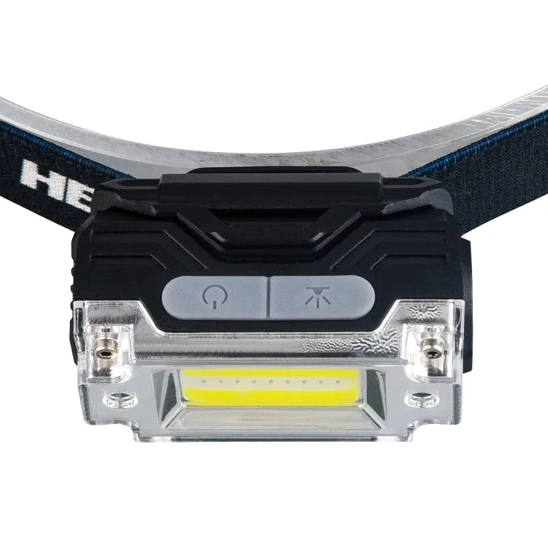 New LED Headlamp Induction Headlight USB Rechargeable Portable Head Flashlight Camping Fishing COB high magnetic outdoor headlig