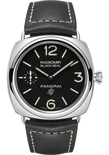 Panerai Radiomir Black Seal Logo - 45mm - Polished Steel - PAM00754