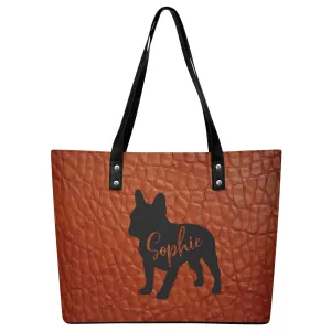 Parisian Pup - Womens Leather Handbag