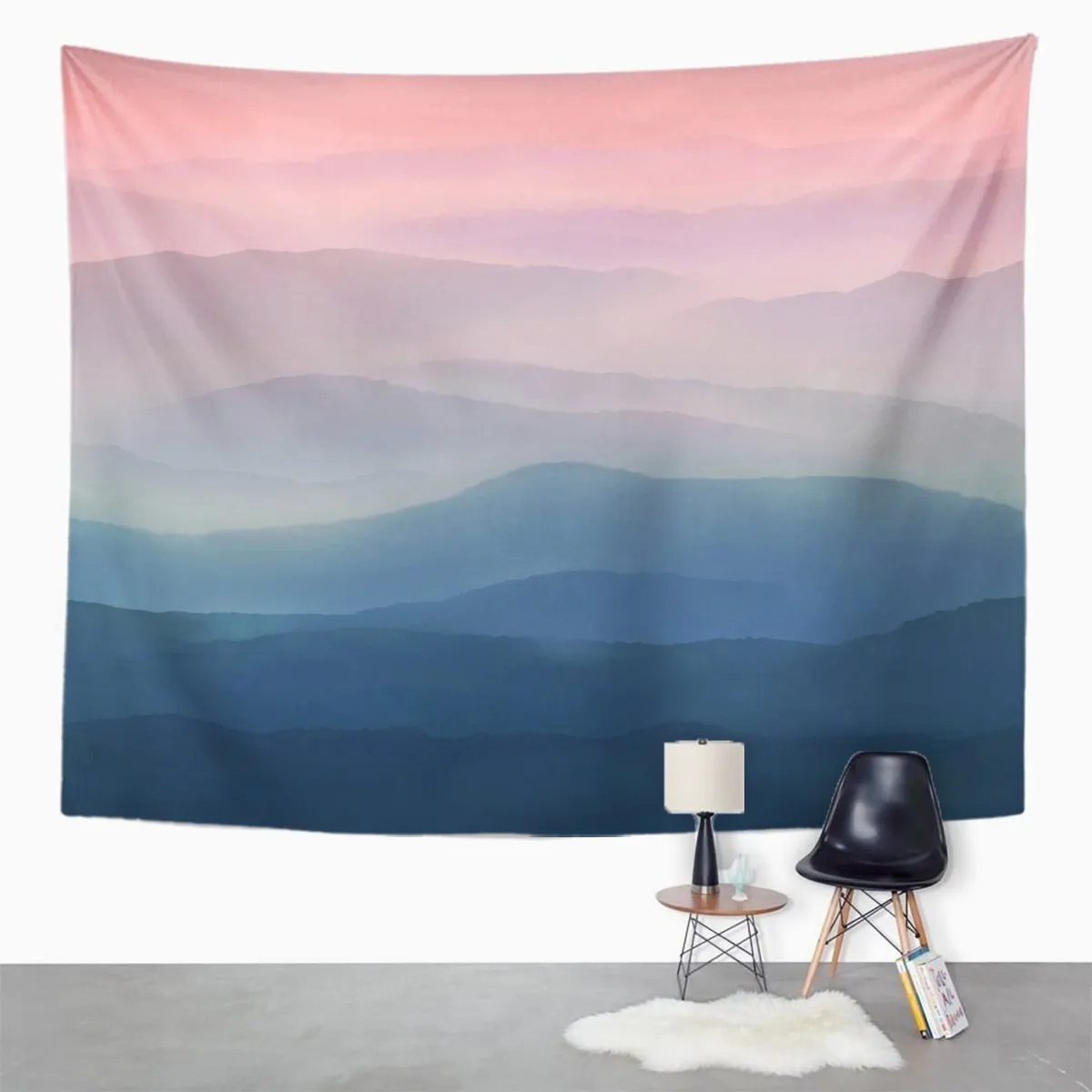 Pastel Valley Tapestry