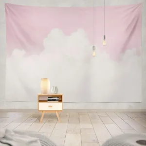 Pink Cumulus Tapestry