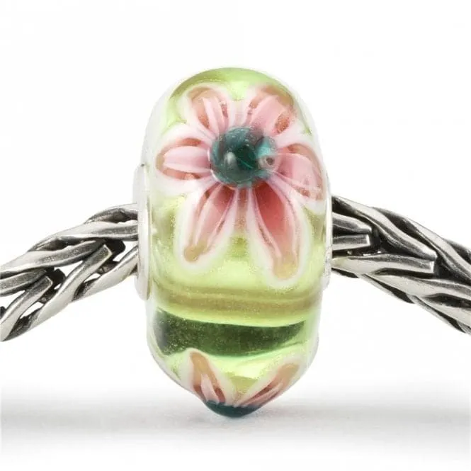 Pink Flower Bead TGLBE-20395