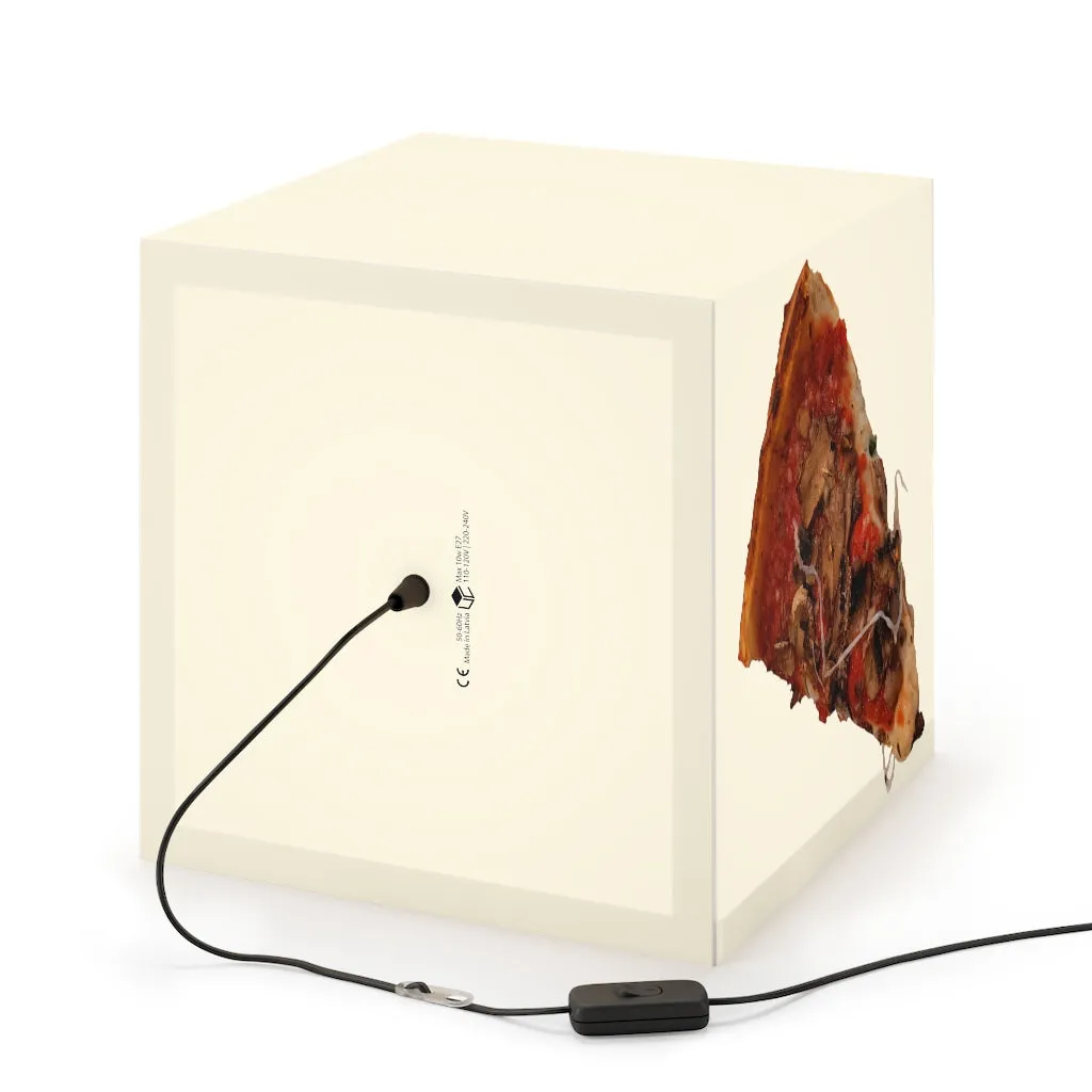 Pizza Light Cube Lamp