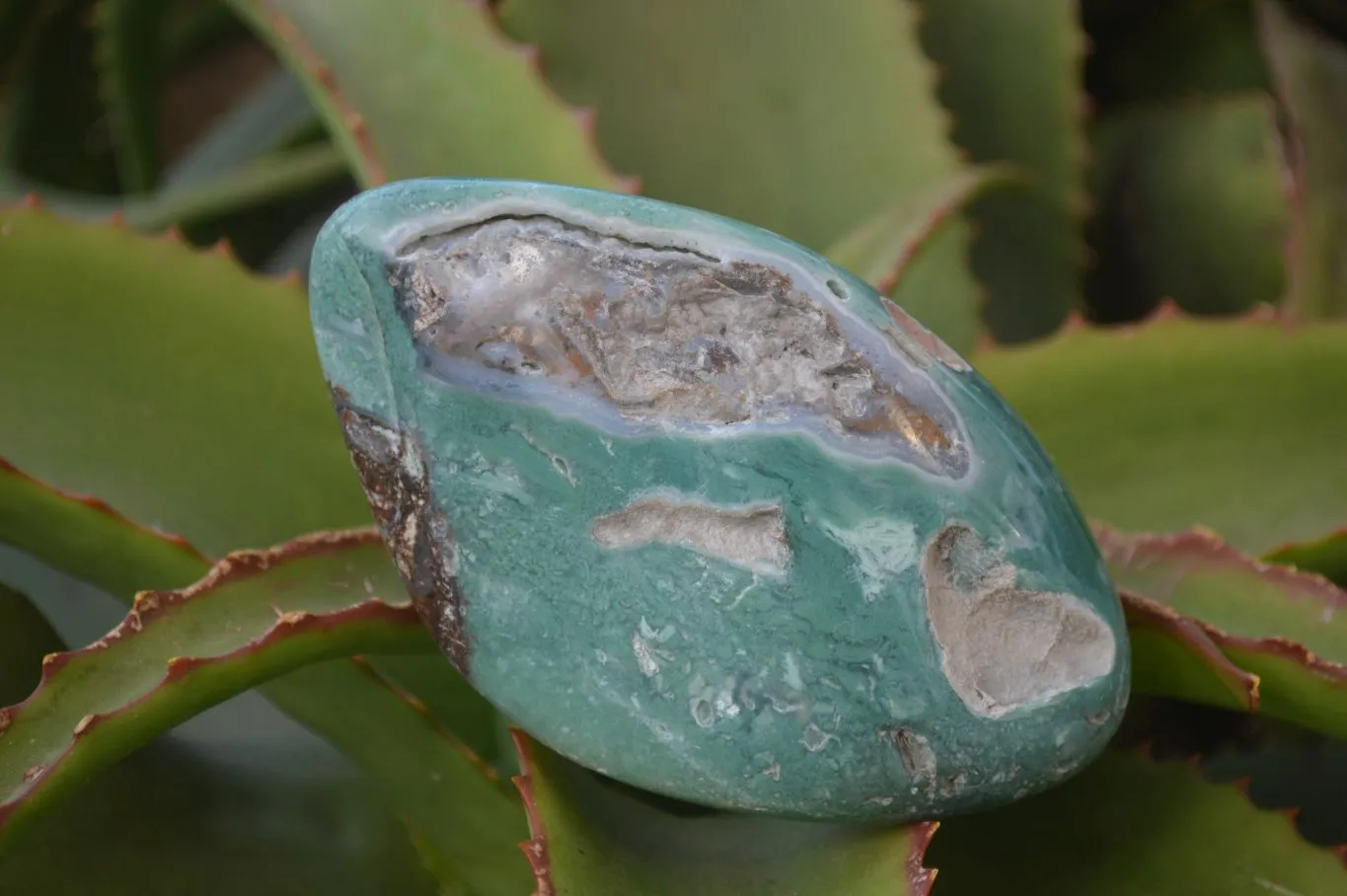 Polished Emerald Mtorolite Galet-Palm Stones x 4 From Mutorashanga, Zimbabwe