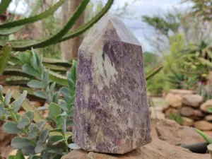 Polished Lepidolite Prism x 1 From Madagascar