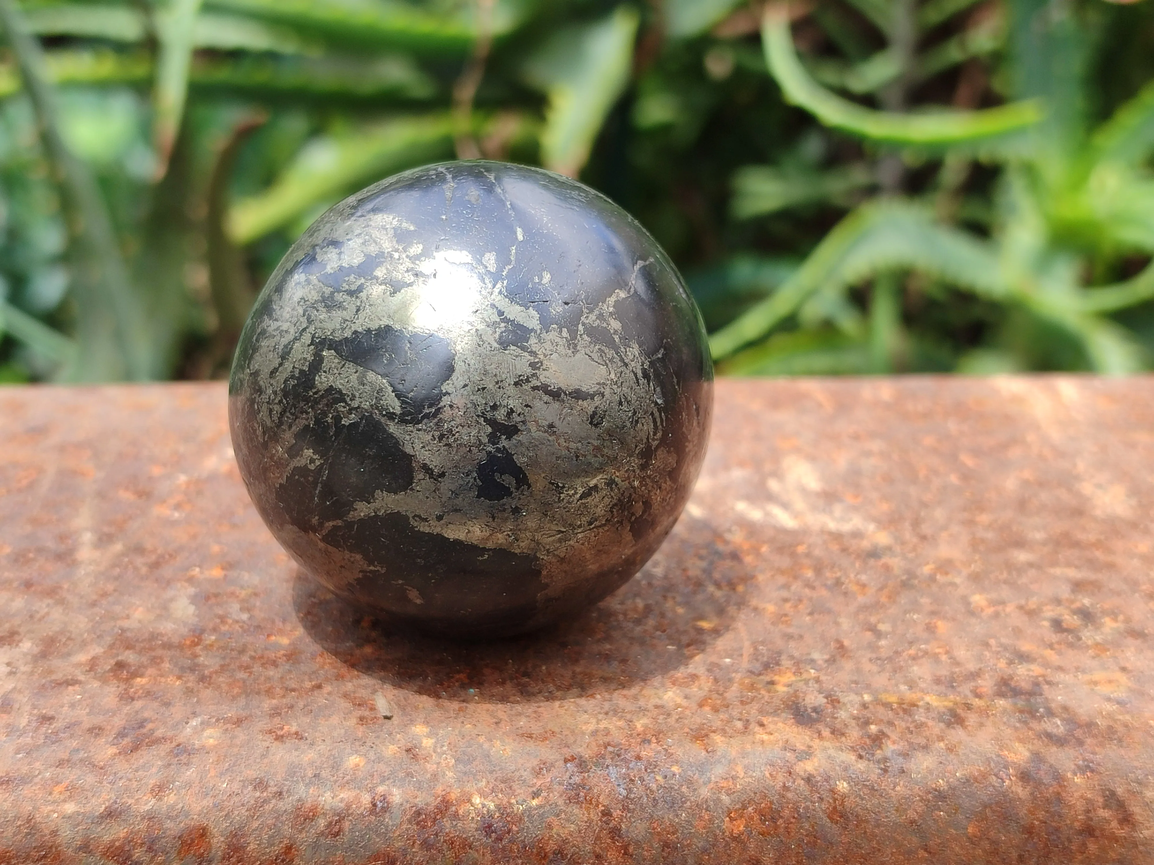 Polished Pharaoh Stone Spheres x 6 From Zimbabwe