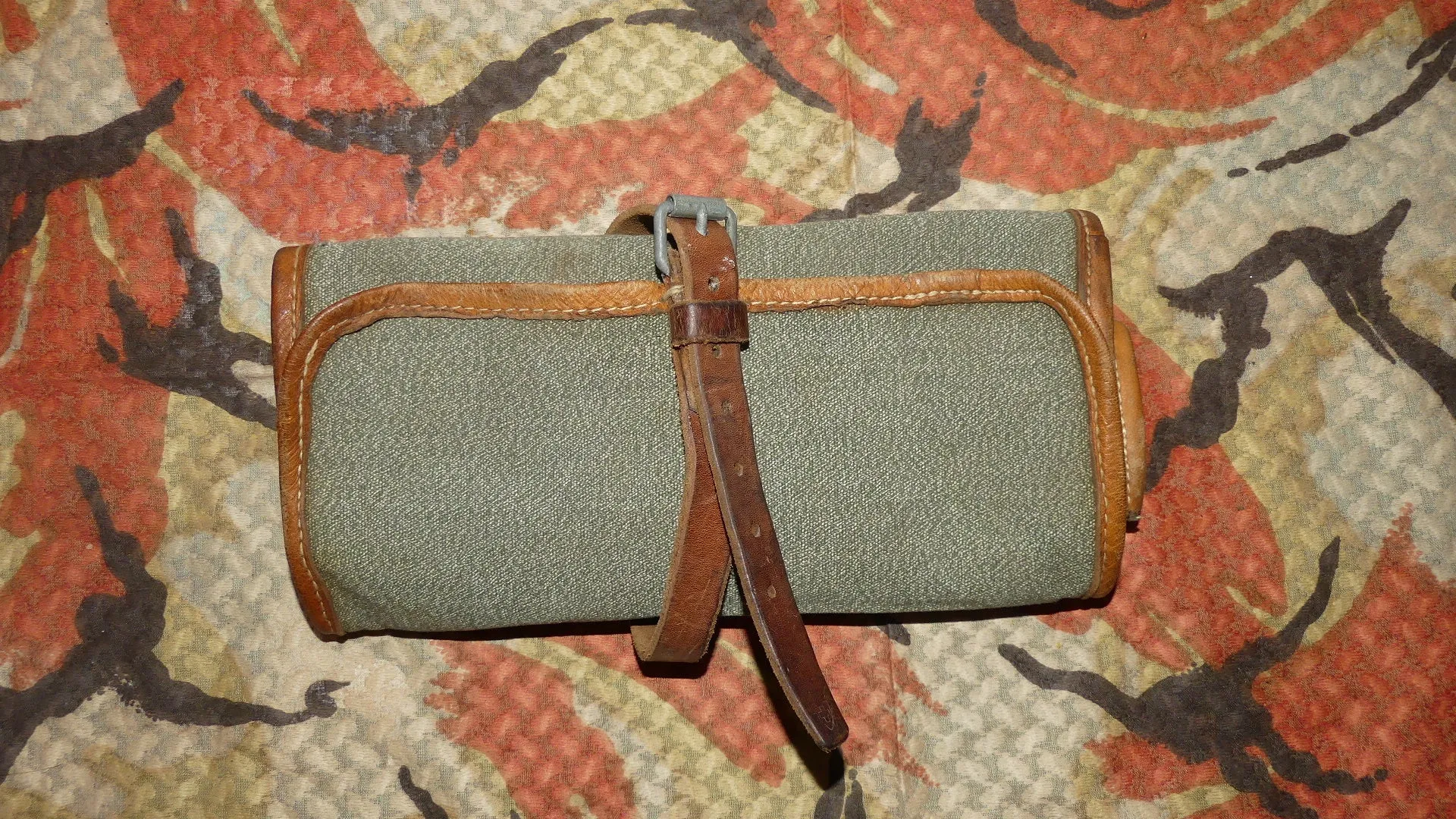 Pouch, Swiss Army Tool Roll Bag (1950's)